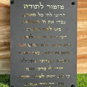 מזמור לתודה