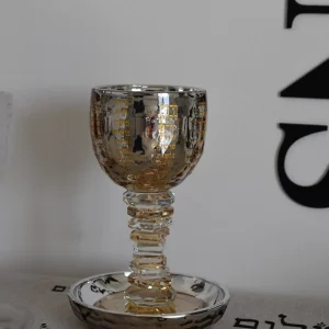 כוס יין לקידוש קריסטל